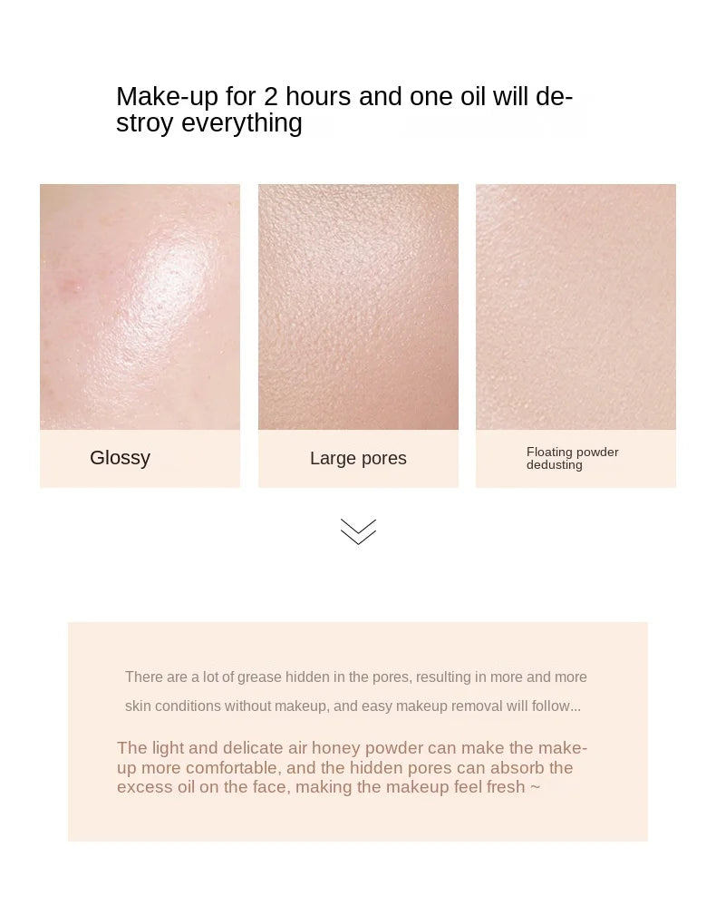 2023 Loose Setting Powder Mineral Shrink Pores