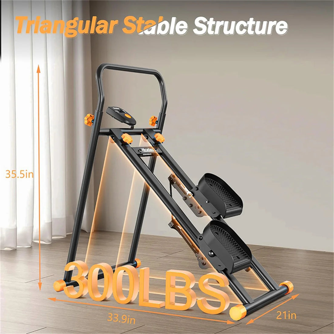 Multifunctional household stair climbing machine