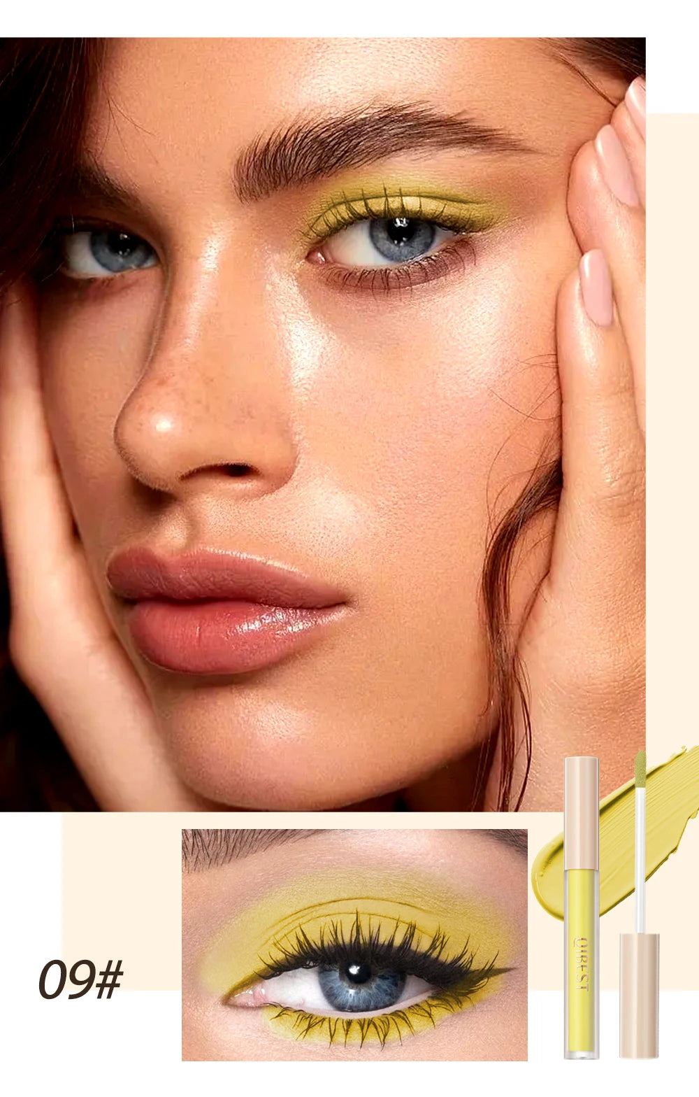 Colorful Liquid Eyeshadow Cream Smooth Nude