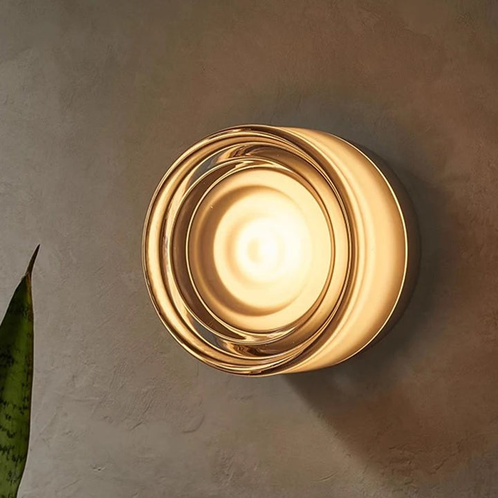 Modern LED Wall Lamp Living Room Amber Jelly
