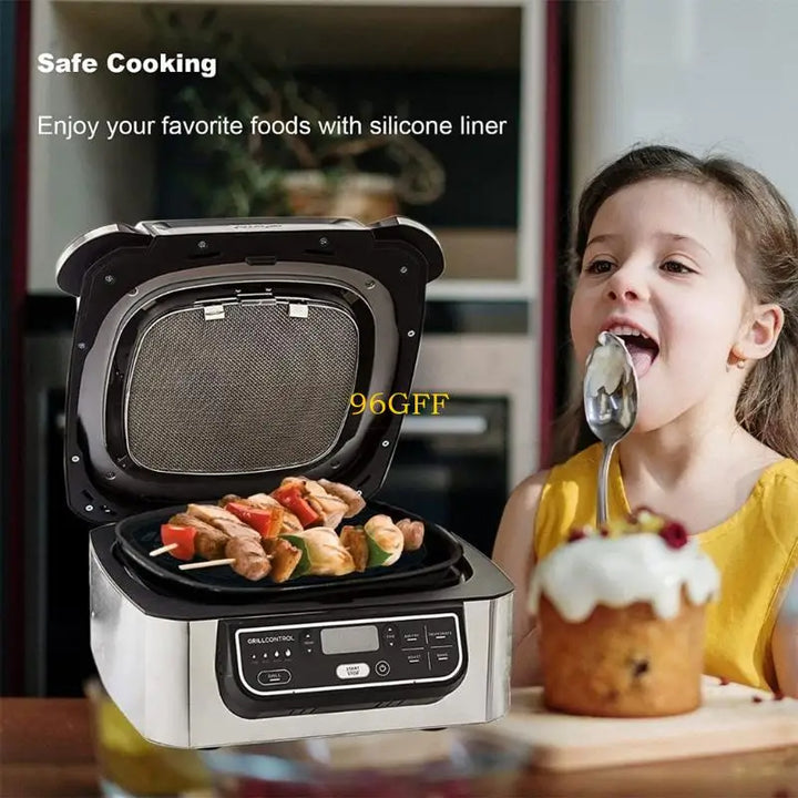 96GF Reusable Air Fryer Pads Silicone Air Fryer