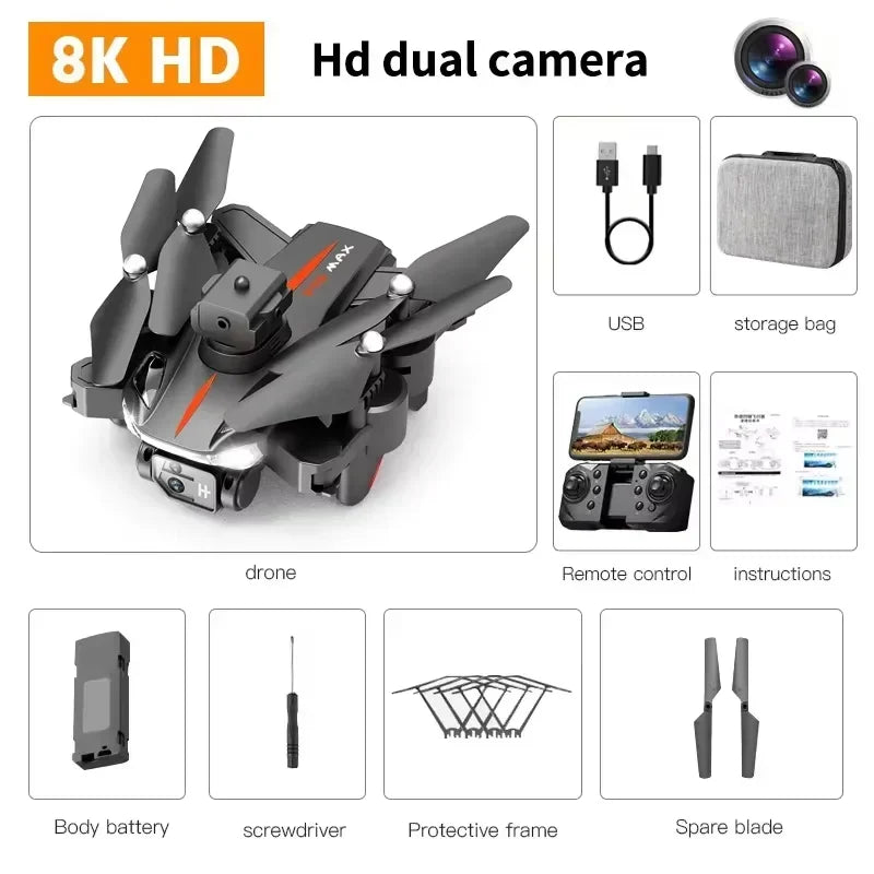 VIVO P11 Max RC Drones 8K Professional HD
