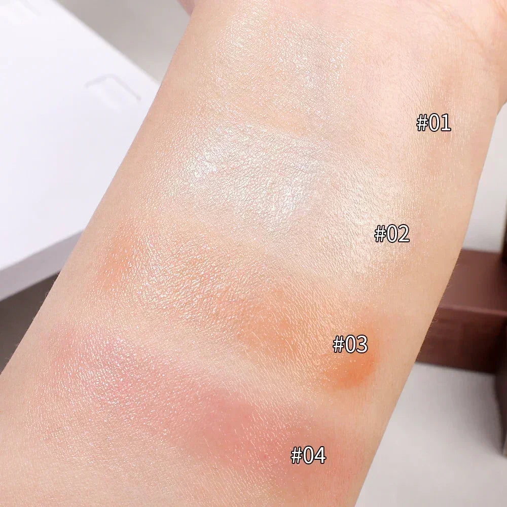 4 Colors Shimmer Water Light Highlighter Stick