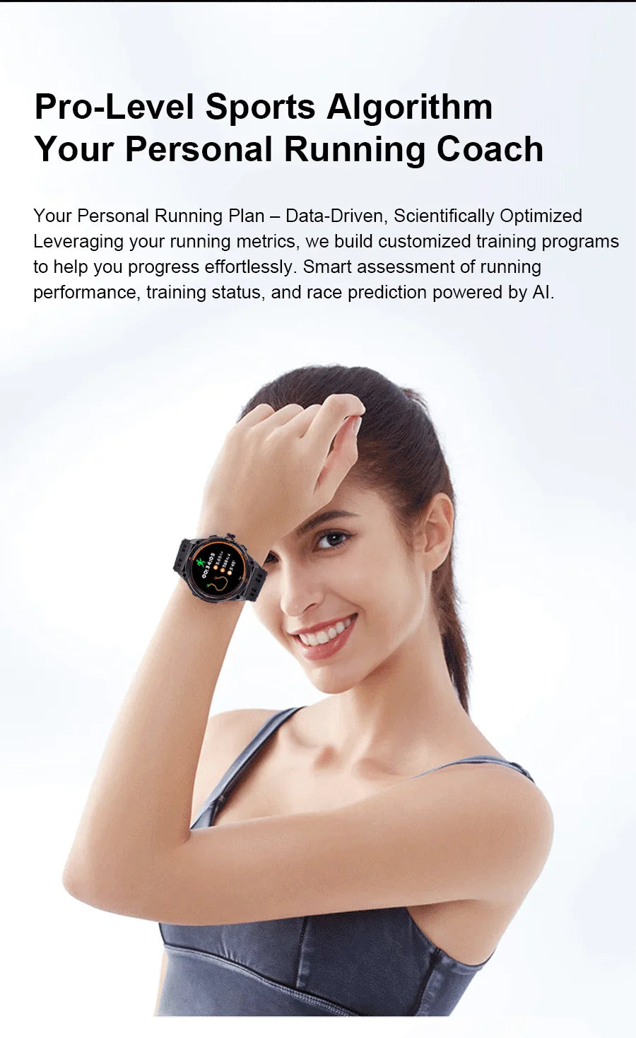 2025 New GPS Sports Smart Watch Men LED