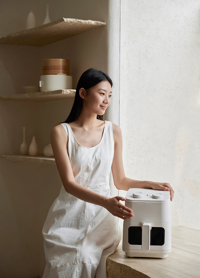 220V 5L Visual Air Fryer with Transparent Window